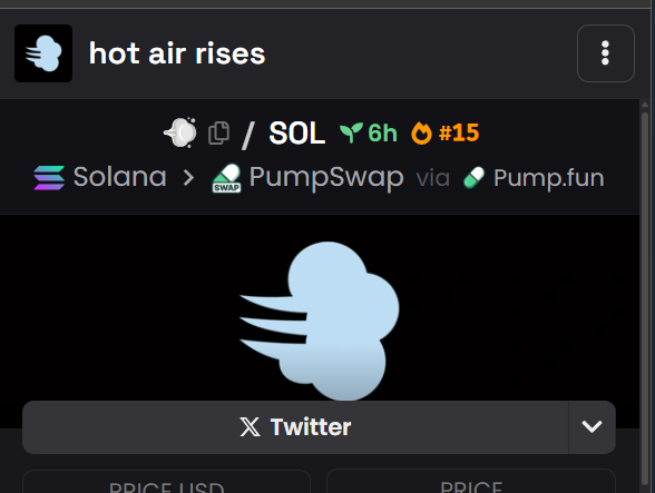 icecolet's tweet photo. 🎈 Why walk when you can float?
🚀 $💨 is the lightest, loudest, most unhinged meme in the sky.
CA: AxPd7crGMRJ6o5XSB1n8hPkLc5dx1yirs64udzeMpump
📣 TG: https://t.co/2xUgzNYXBB 💨
#💨 #FloatFi #SolanaSkyRise $SOL https://t.co/uoz0knFolm