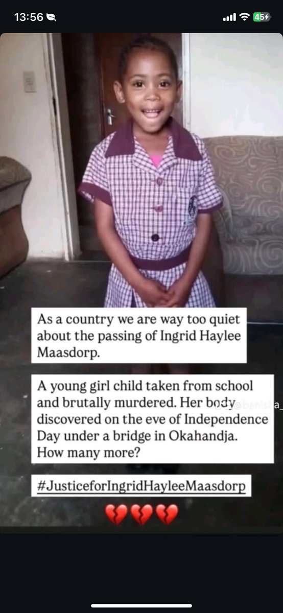 PombiliOpawa's tweet photo. #justiceforIngrid https://t.co/23XRLWAwAQ