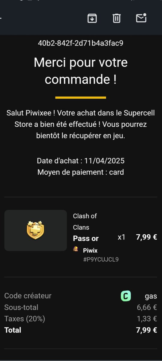 x_piwiX's tweet photo. @Gas_brawl code Gas dans la boutique https://t.co/F4MLsi351o