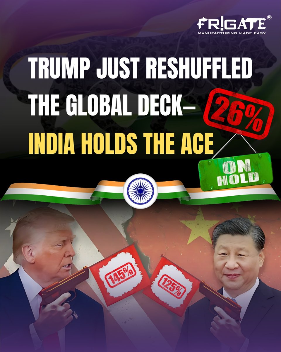 𝗨𝗦 𝘀𝗹𝗮𝗺𝘀 𝗮 𝟭𝟰𝟱% 𝘁𝗮𝗿𝗶𝗳𝗳 𝗼𝗻 𝗖𝗵𝗶𝗻𝗲𝘀𝗲 𝗴𝗼𝗼𝗱𝘀. 𝗖𝗵𝗶𝗻𝗮 𝗵𝗶𝘁𝘀 𝗯𝗮𝗰𝗸 𝘄𝗶𝘁𝗵 𝟭𝟮𝟱%.

𝗧𝗶𝗺𝗲 𝘁𝗼 𝗿𝗲𝗿𝗼𝘂𝘁𝗲? 𝗪𝗲’𝗿𝗲 𝗮𝗹𝗿𝗲𝗮𝗱𝘆 𝗿𝗲𝗮𝗱𝘆.

Let’s schedule a quick call — frigate.ai/?utm_source=tw…