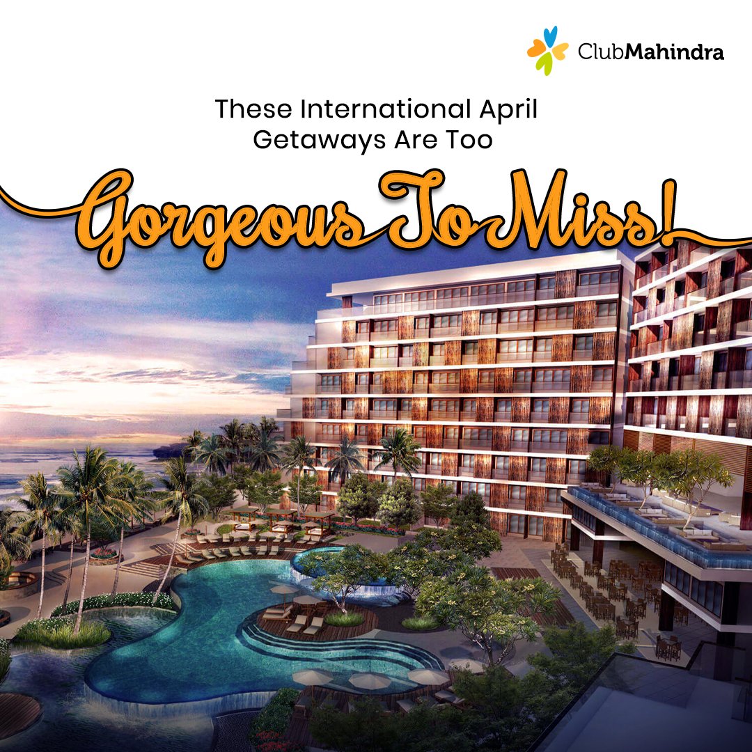 clubmahindra's tweet photo. The world is calling, and April is the perfect time to explore it!

From cherry blossoms to beach escapes, here are 15 stunning international destinations worth the trip.

Start planning: https://t.co/UHYabUza50

#April #MonthtoTravel #SummerHolidays #VacayTime #InternationalGetaways #Explore #RelaxRefreshRecharge #ClubMahindraResorts #ClubMahindra