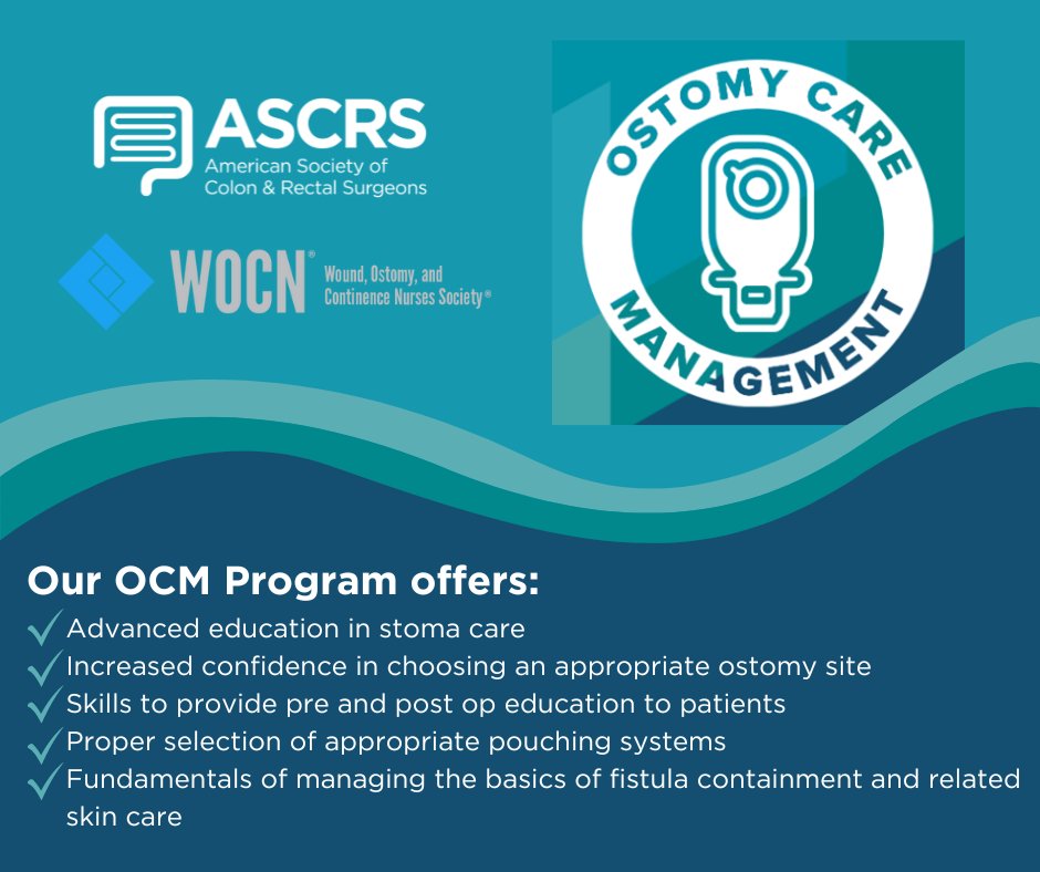 ASCRS_1 (@ascrs_1) on Twitter photo Great ostomy care goes beyond the basics—become the expert your patients need with the Ostomy Care Management Program, created by ASCRS & <a href="/WOCNSociety/">Wound, Ostomy, and Continence Nurses Society</a>. This course covers it all—plus, you’ll earn 3 CME Credit Hours along the way! Use code ASCRS50 at checkout.
🔗: Great ostomy care goes beyond the basics—become the expert your patients need with the Ostomy Care Management Program, created by ASCRS & <a href="/WOCNSociety/">Wound, Ostomy, and Continence Nurses Society</a>. This course covers it all—plus, you’ll earn 3 CME Credit Hours along the way! Use code ASCRS50 at checkout.
đź”—: