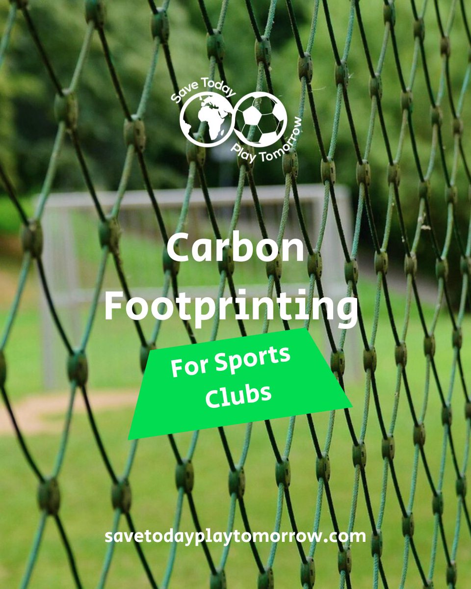 We're proud to offer a tailored Carbon Footprinting service designed specifically for grassroots sports clubs looking to become more sustainable. 🌿

Explore how Carbon Footprinting can benefit your club, via the form below 👇

🔗 buff.ly/VriXgzL

#Sustainability