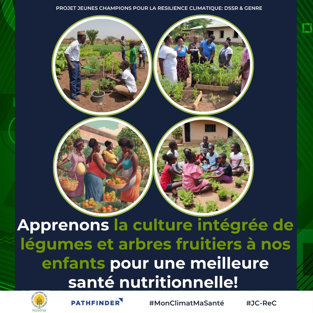 Ericcoul7's tweet photo. #MonClimatMaSanté
Apprenons à nos enfants à cultiver des légumes et arbres fruitiers
🌿 Pour une meilleure #santé
🍅 Pour une nutrition équilibrée
🌱 Pour la résilience climatique
Un jardin = un avenir en bonne santé !

#JC_ReC #Nutrition #SantéPourTous #Agroécologie https://t.co/WQhRkLrLrT