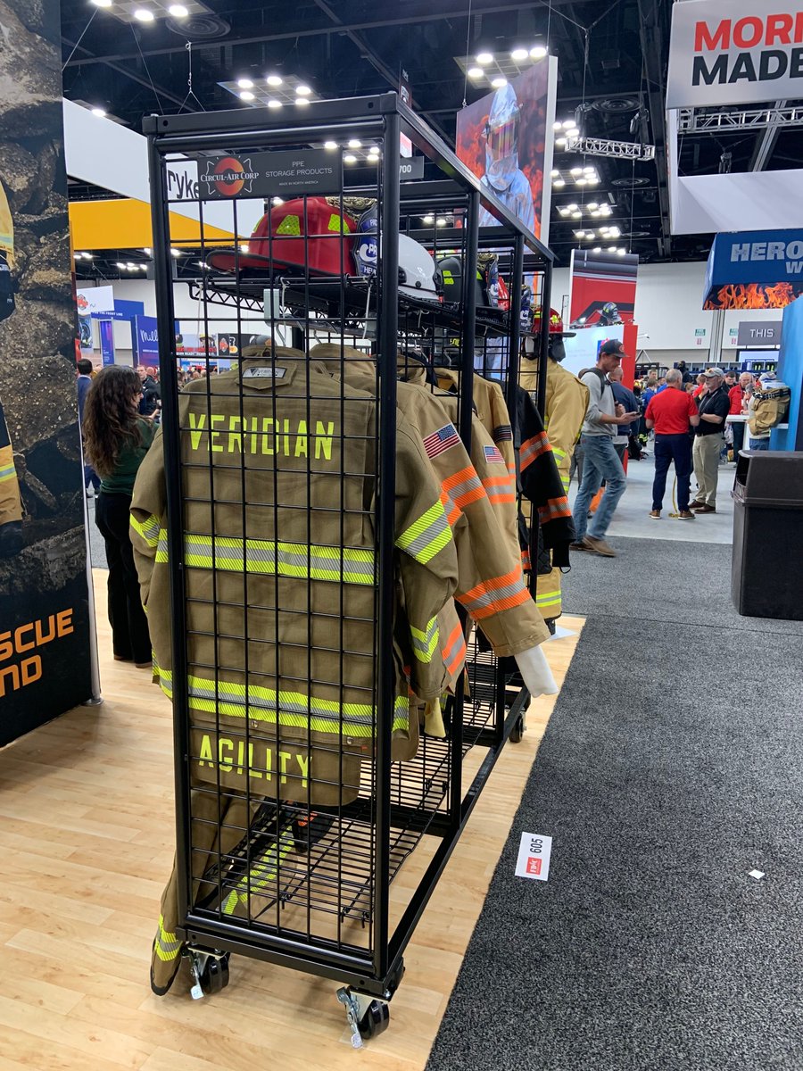 A big thank you to <a href="/SafetyComponent/">Safety Components</a> and <a href="/Lakelandind/">Lakeland Industries</a> for repping #CirculAir in their #FDIC2025 booths! Day 2 of <a href="/FDICevent/">FDIC International</a>  begins now! Come check us out!