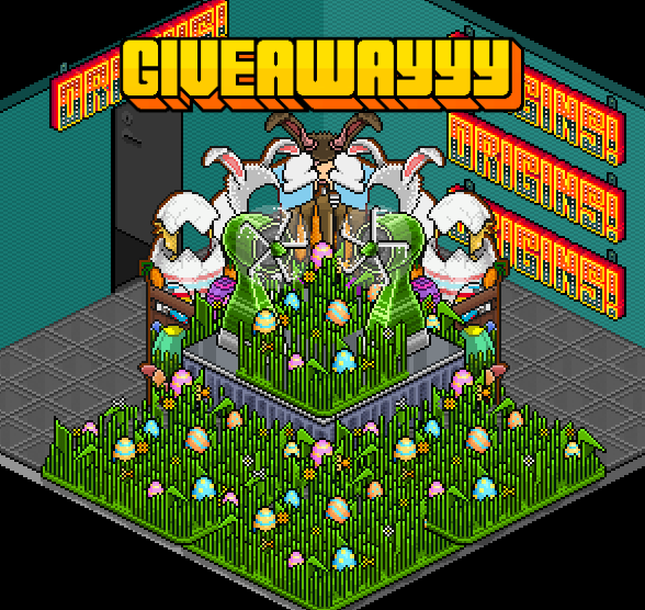 🥕 giveawayyy 🌬️

🧡like and repost to enter

Win 1x Carrot Dealer, 1x Green Fan, 2x Easter Patch
Two winners drawn on Monday 14th of April

for Origins (.com)

#HabboOrigins