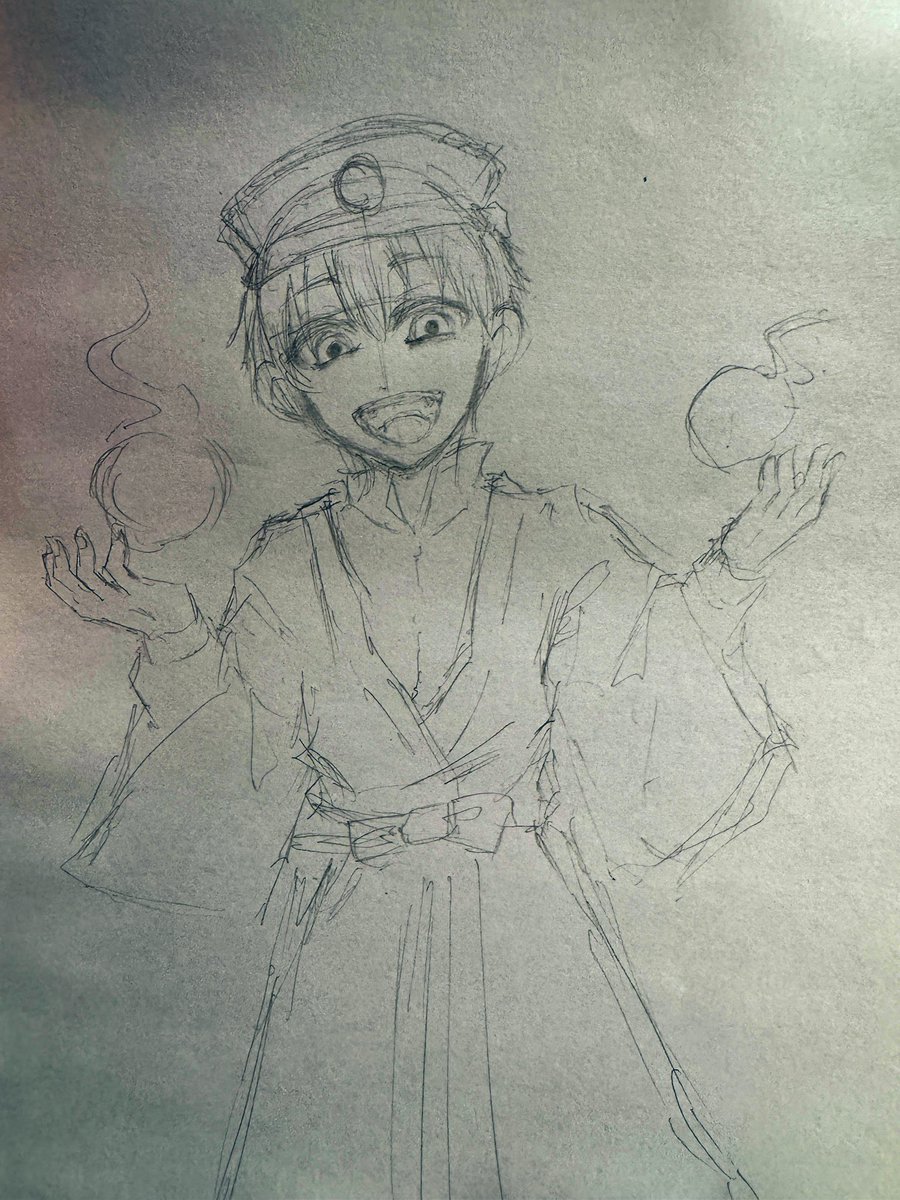 なぜか花子くんのつかさくん描かされた。
かわいいのむっずい。

娘リクエストですた。 