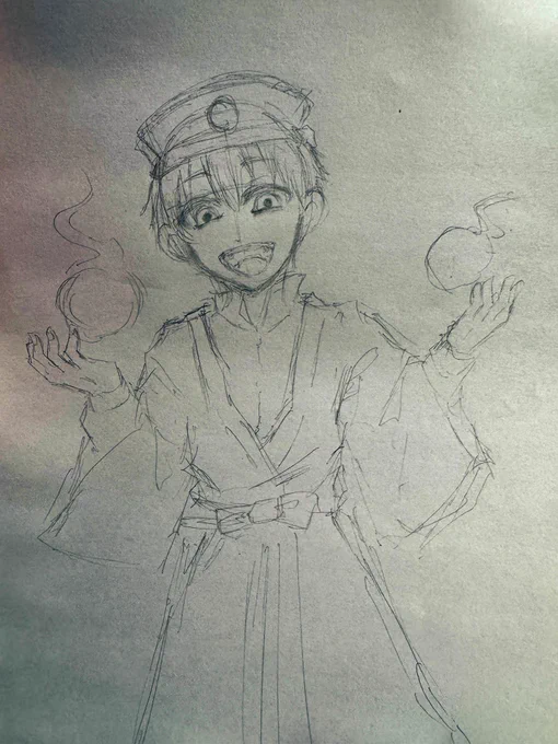 なぜか花子くんのつかさくん描かされた。
かわいいのむっずい。

娘リクエストですた。 
