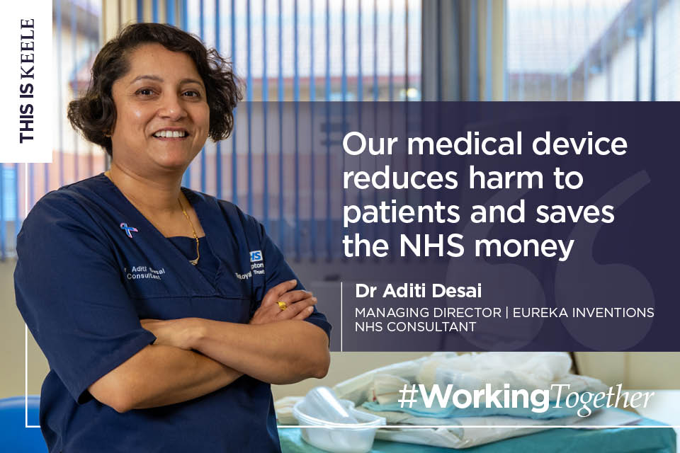 KeeleUniversity's tweet image. 🏥🩺 Keele’s Health &amp;amp; MedTech support provided Eureka Inventions with expertise to go from concept to product development, aiming to reduce patient harm and save the NHS money.

Discover more bit.ly/3hGYpkg

#WorkingTogether
