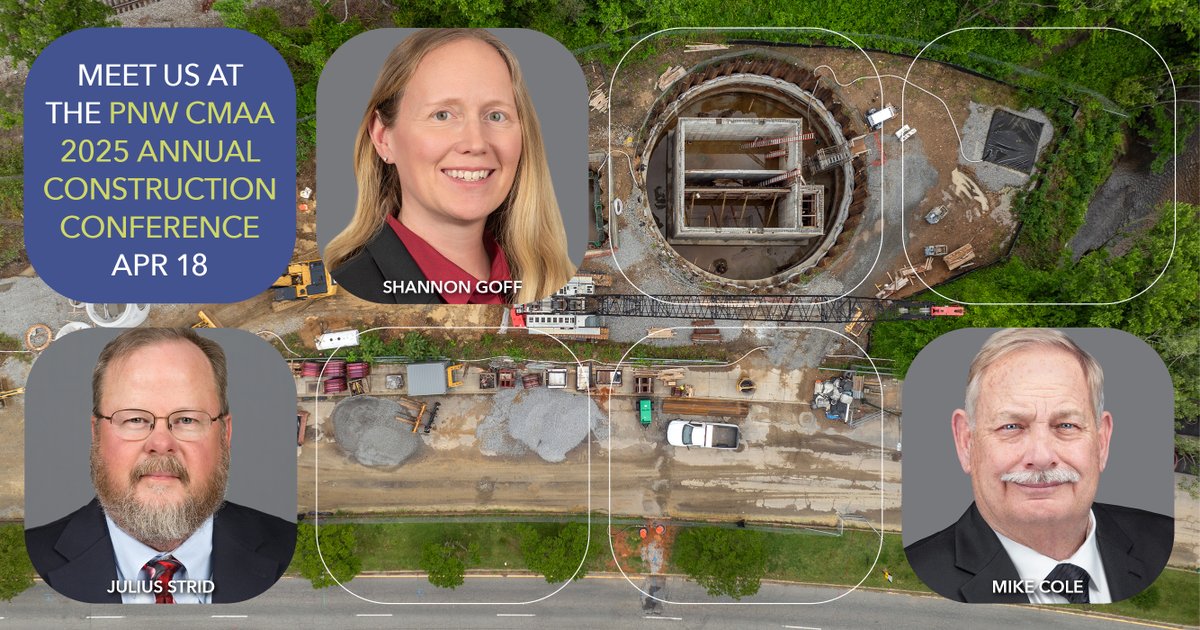 SchnabelEng's tweet photo. Schnabel will be at the PNW CMAA 2025 Annual Construction Conference! Connect with Shannon Goff, Mike Cole, and Julius Strid, Apr 18 in Lynnwood, WA!

#SchnabelEngineering #PNWCMAA #ConstructionConference https://t.co/HWUn0Pj68a