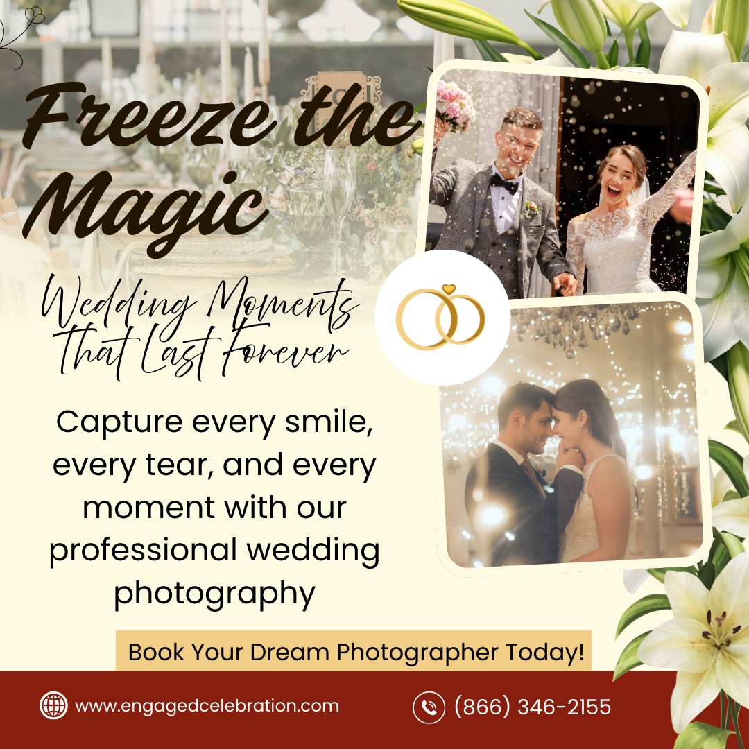 EngagedCeleb's tweet photo. Every moment, beautifully frozen in time. 📸 Our expert wedding photographers capture raw emotion, candid smiles, and picture-perfect memories.
 📅 Say “cheese” to unforgettable moments, let’s start planning today! https://t.co/EgwTeski1v