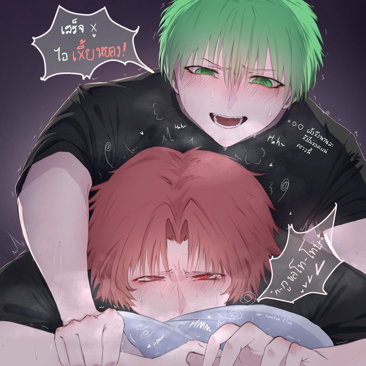 1Wuwa58304's tweet photo. การล้างเเค้นของพี่บ่าว👿🔪😵
#วาดรูป #fanart #louda #sonjokey #พี่บ่าว #พี่หยอง #youtuber #tiktoker #สาววายถูกใจ #ibispaint #artist https://t.co/ngfOdbK2eq