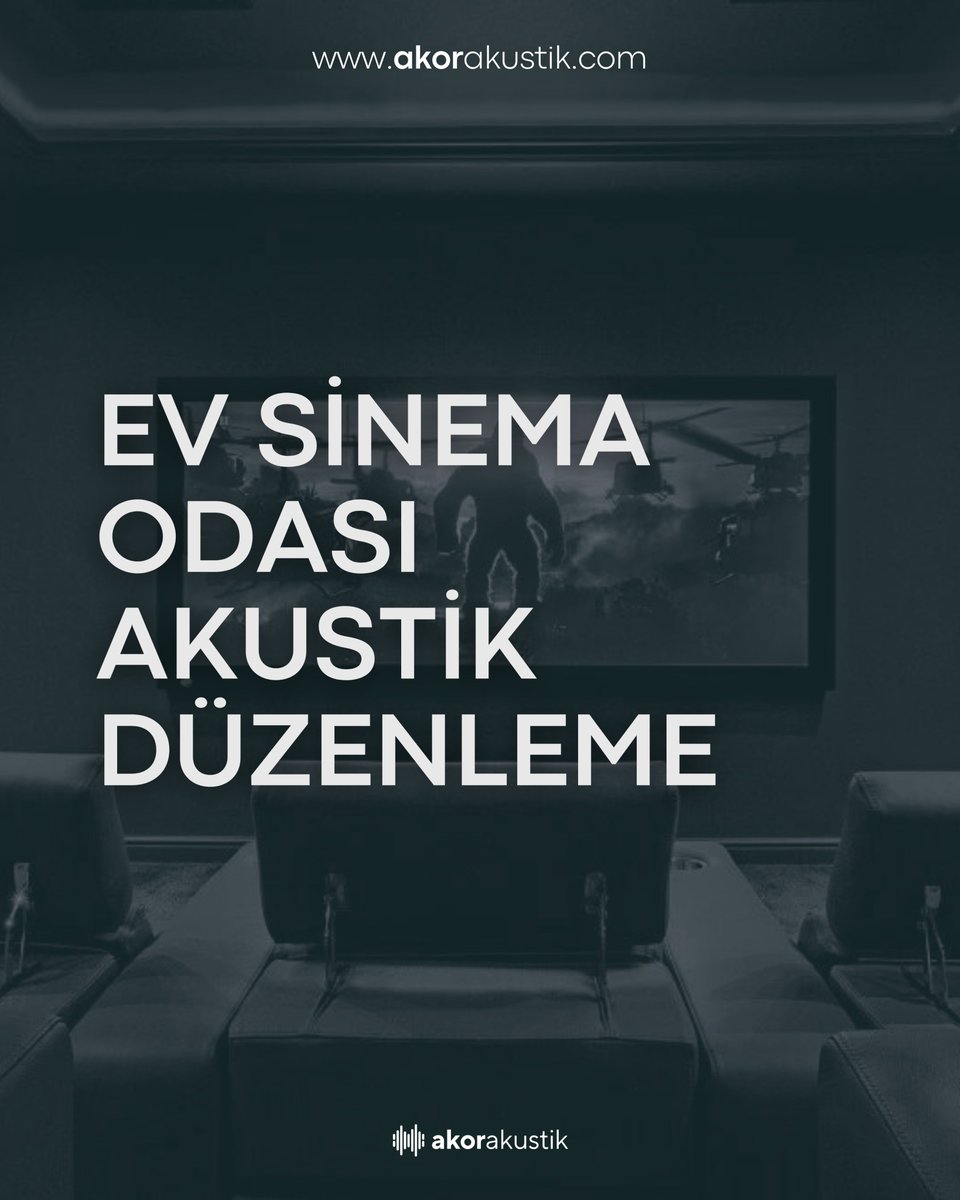 akorakustik's tweet photo. Ev sinema odası akustiği, evde sinema keyfini üst seviyeye taşır. Ses yalıtımı, evin diğer bölümlerine ses sızıntısını önlerken, film seslerinin odanın her köşesine dengeli bir şekilde yayılmasını sağlar.

https://t.co/cLFeLTiHNx

#akustik #mimarlık #içmimarlık #ahşap #mobilya https://t.co/HFE6WT7tHa
