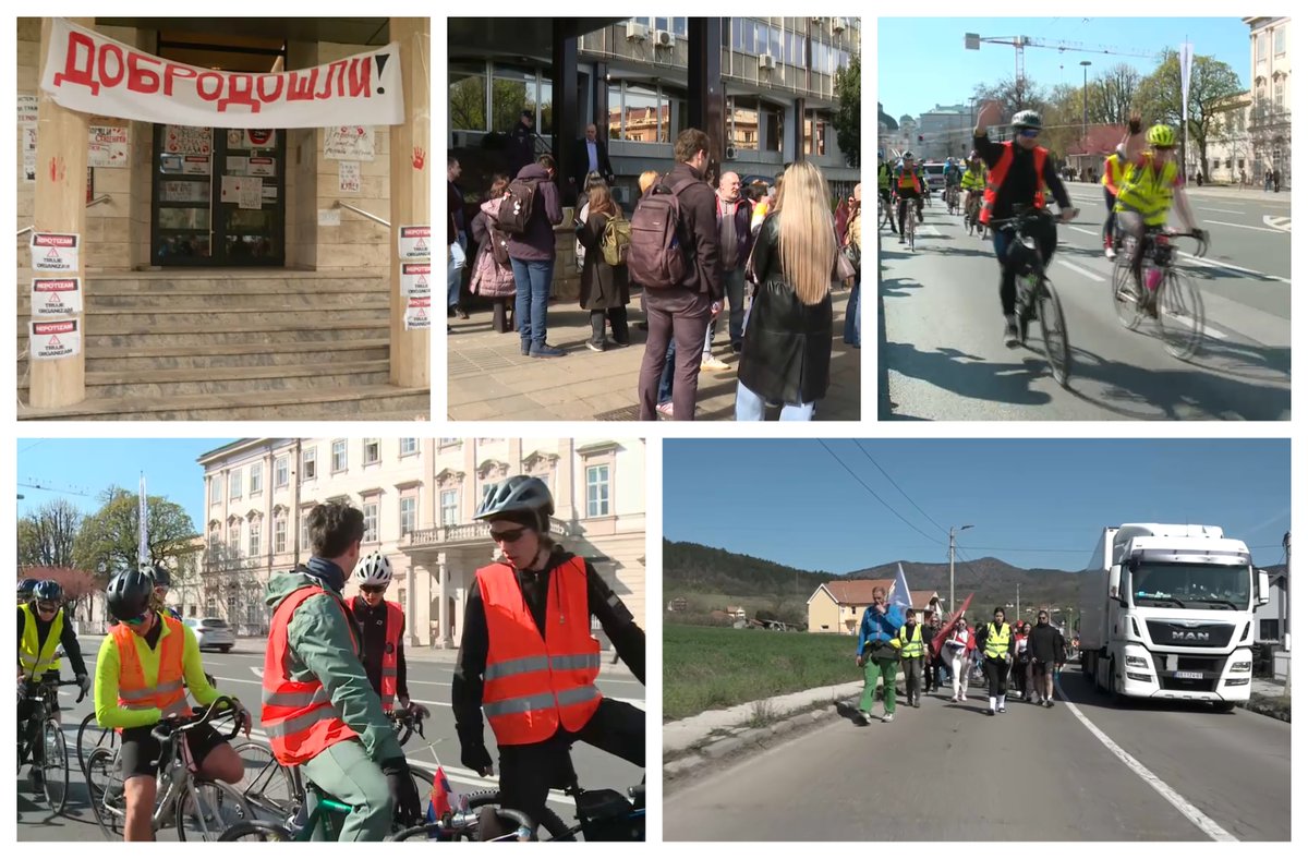 vladimir_mihic's tweet photo. AMAN, LJUDI! DELITE SLIKE DECE KOJA PEŠAČE, BICIKLISTA KOJI SU NA PRVIM VELIKIM ISKUŠENJIMA, DOČECIMA U MINHENU, KRALJEVU, RAŠKI... KAKVI ĆACI I NJIHOVI TOROVI! https://t.co/qmMSeTMhSn