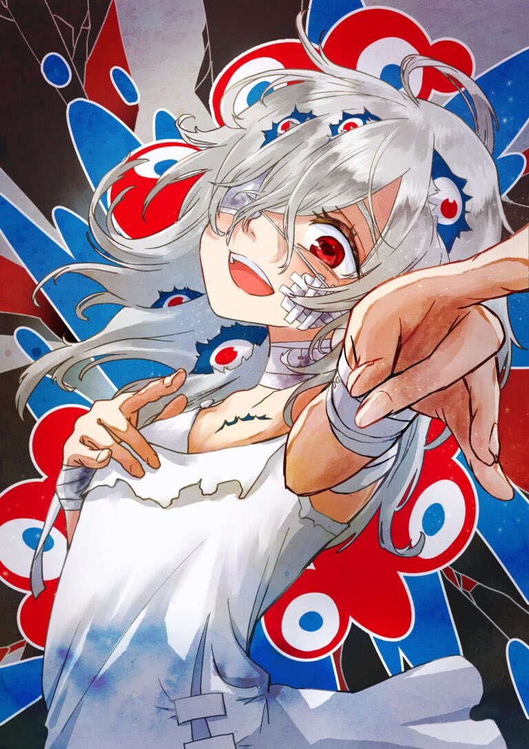 実験体ちゃんと #ミャクミャク さんを描きました🥳
#MEGAMI #megamiathome