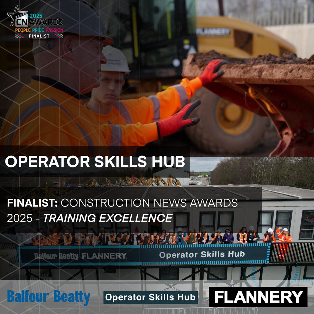 OperatorSkills's tweet photo. 🚨 We’re delighted to share that the Operator Skills Hub has been shortlisted for the 2025 Construction News Awards! 🚨

We’ve been recognised in the ‘Training Excellence’ category for our Skills Bootcamps, which have already supported over 1,500 learners. https://t.co/P62lfPNjRv