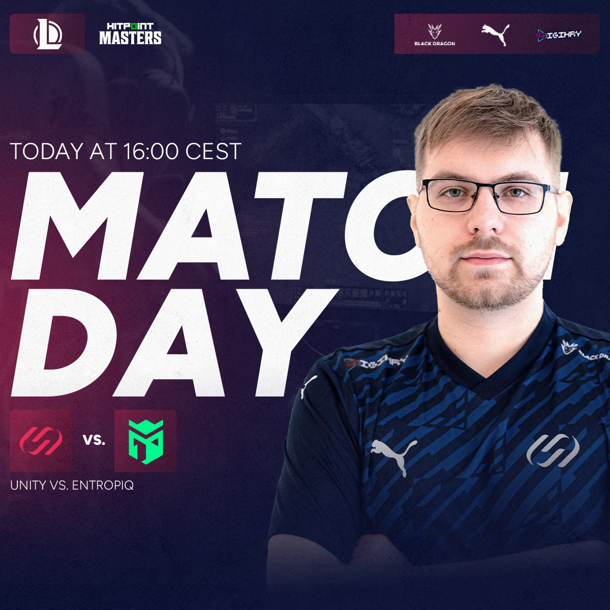 Po první výhře, se nám dnes postaví ještě těžší soupeř. 😳

📺 twitch.tv/hitpointcz