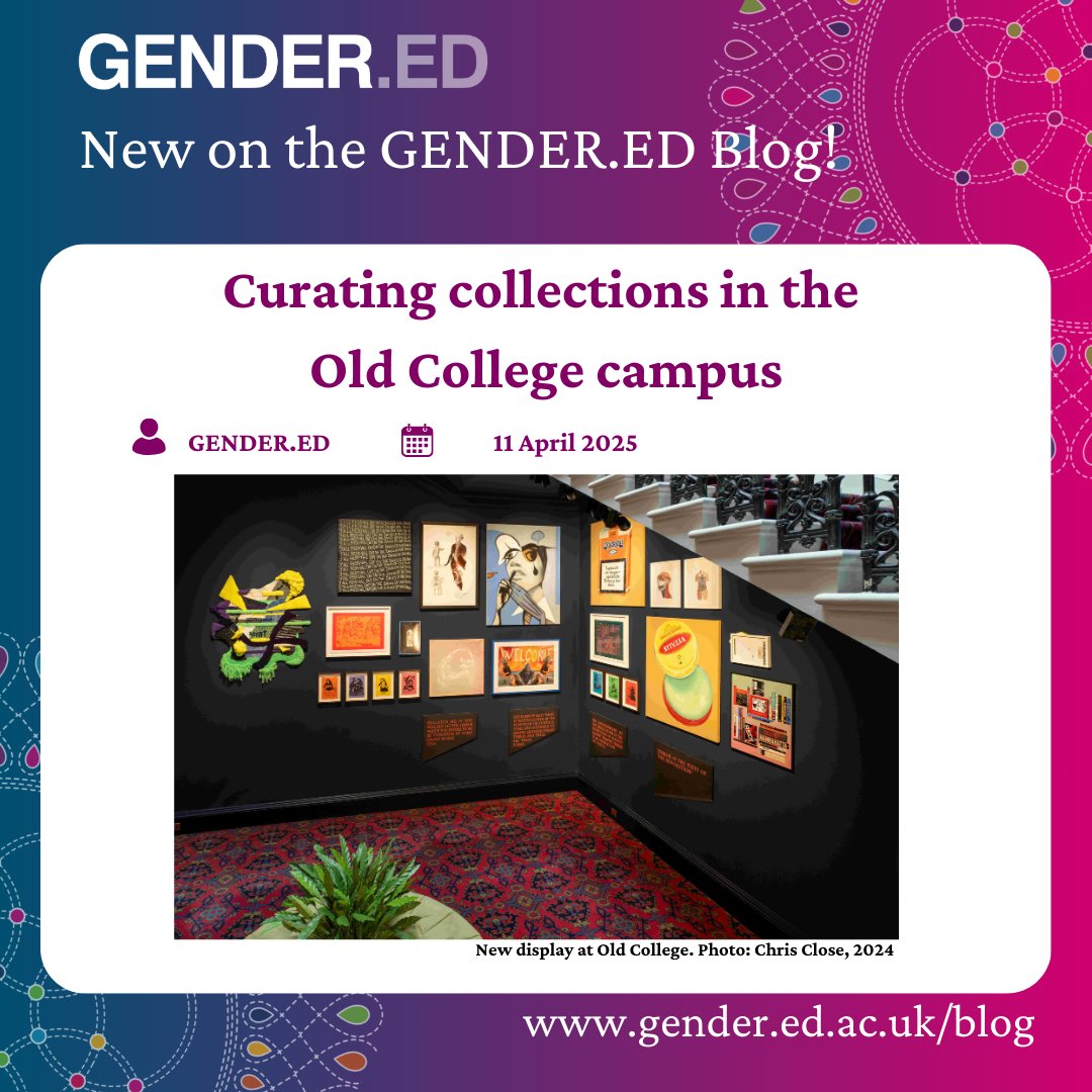 Claire Walsh reflects on how curatorial practice can engage with social reproduction themes. She focuses on a display of artworks installed at the Old College last year and how institutional power dynamics are articulated within it. bit.ly/4cpClmq