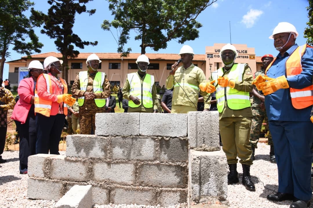 Groundbreaking for CID Crime Data Analysis Centre held in Kampala

A groundbreaking ceremony for a new CID Crime Data Analysis Centre has been held at Kibuli CID Headquarters in Kampala.
#VisionUpdates || Photos by Mpalanyi Ssentongo