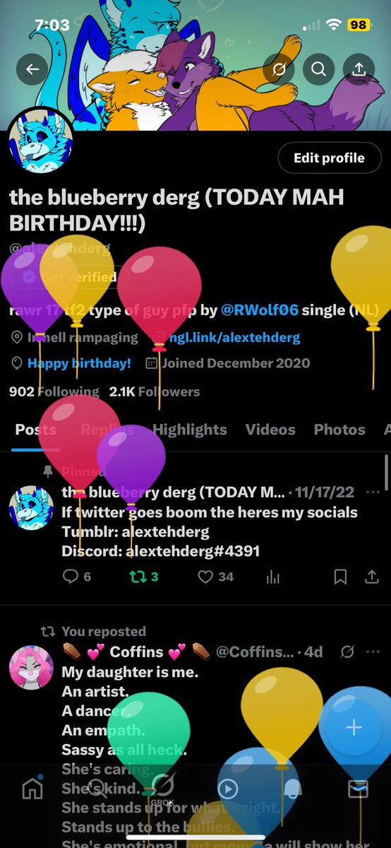 the blueberry derg tweet media