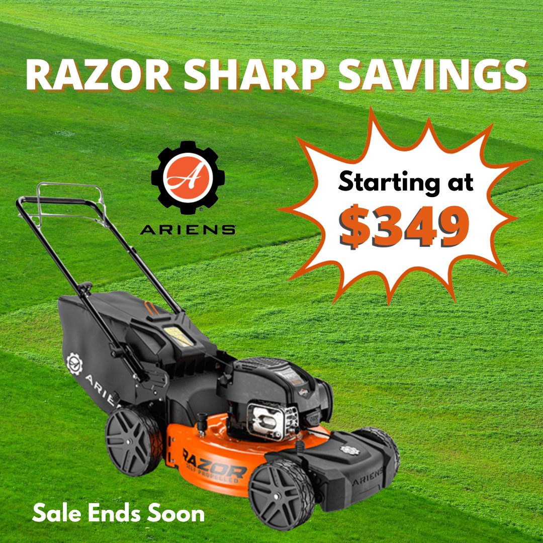 RevellAce's tweet image. We  have some GREAT promotions running!  SAVE NOW on select Ariens, Kress, Gravely &amp;amp; SCAG mowers &amp;amp; outdoor power equip! Get the Brands and Service you can trust at Revell Ace Hardware &amp;amp; Revell Outdoor Power.
#ZeroTurn #PushMower #Trimmer #Blower #ChainSaw #Mower #Robotic