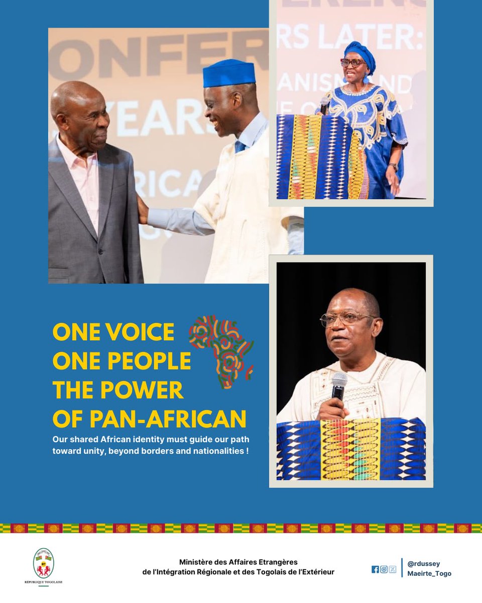 Maeiacte_Togo's tweet image. Our Strength Lies in Unity
Beyond borders, beyond nationalities — we are one African people. Our shared identity is not just heritage; it&apos;s the foundation of our unity and our power. Let it guide our steps and fuel our collective rise.
#OneAfrica #PanAfricanism #AfricanUnity