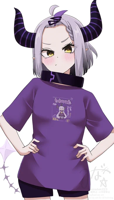 デコ出しダークネスさん  #laplus_artdesu 