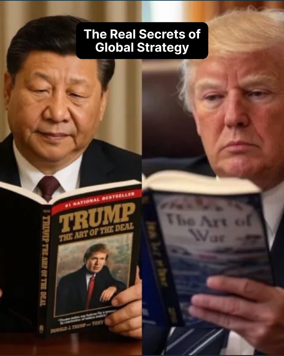Breaking: World leaders caught doing serious homework 💀

Looks like some deals and battles are being planned with a little help from the bookshelf. 🤭

(NOTE: This image is AI-generated and meant for humorous purposes only.)
