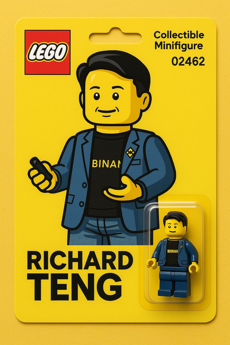 JCMH_ETH's tweet photo. @_RichardTeng Hey Richy, went ahead and $LEGO -fied you โ collectible, stylish, and ready for display. Just waiting on you to make it your profile pic before it ends up on eBay!
@LegoHodl @LEGO_Group @binance @Binance_intern #LEGOify #CEOStyle https://t.co/oBldVrk4a5