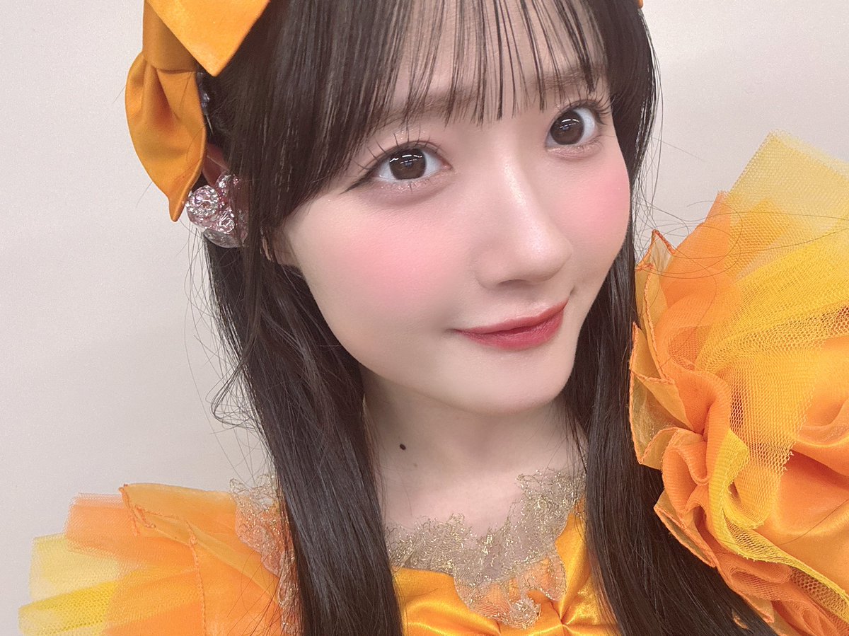 ハマダ歌謡祭 CUTIE STREET オレンジ 色担当 川本笑瑠（えみる）です