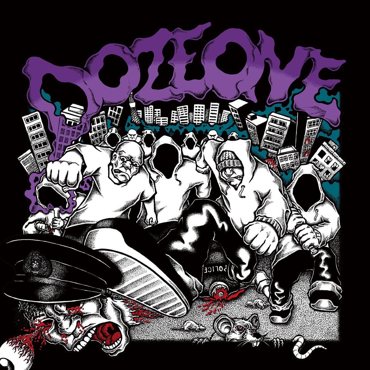 DOZEONE_HC's tweet photo. 🆕🆕🆕

1st full length "DOZEONE"とバックにDIRTY RATS RECORDSのロゴを背負ったNew Logo T-Shirt(designed by @motty134)とのバンドルセットを受注生産します！

※受注期間 4/11~4/16
※オーダーはDOZEONEアカウントのDMまでお願いします🙏

これゲトって5/3のレコ発に備えてください😎 https://t.co/b6blvPd14f