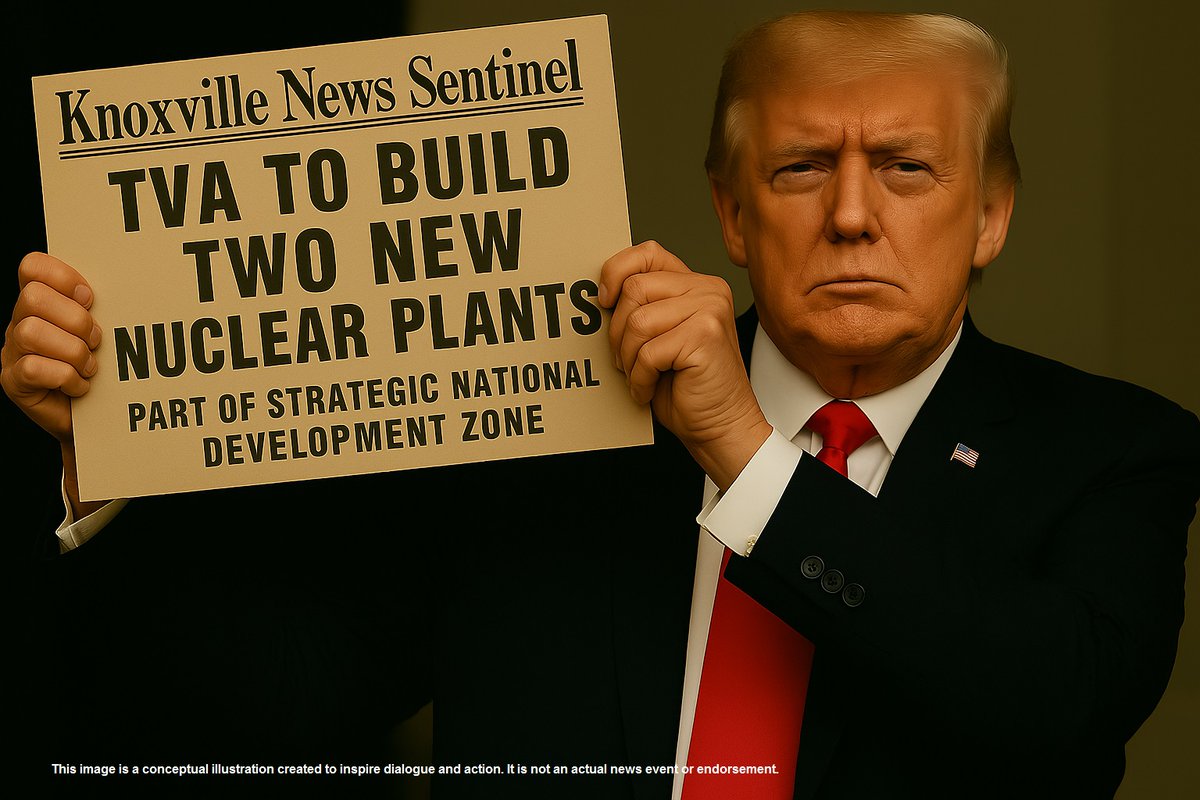 TVA needs to read the paper! Build Energy Infrastructure, it is vital to the future of the United States. buildnowproject.org #buildnowproject #EnergyDebate #nuclear #TVA