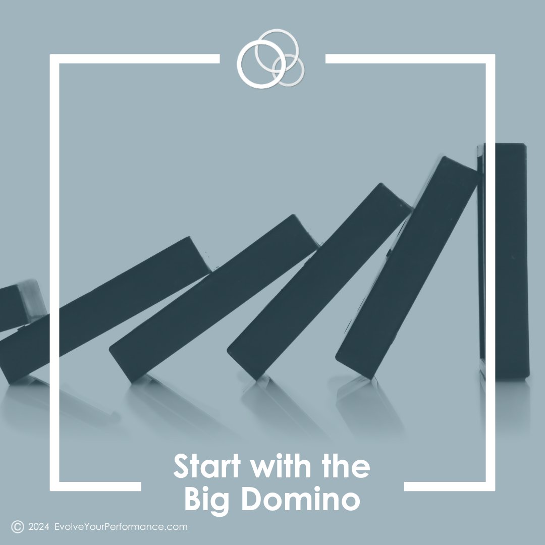 MaryB_Evolve's tweet photo. Chaos multiplies when you fix the wrong thing. Find the big domino, knock it over, and watch the rest fall into place. https://t.co/V4OSrpdYFe https://t.co/Cq83MVVEmC
