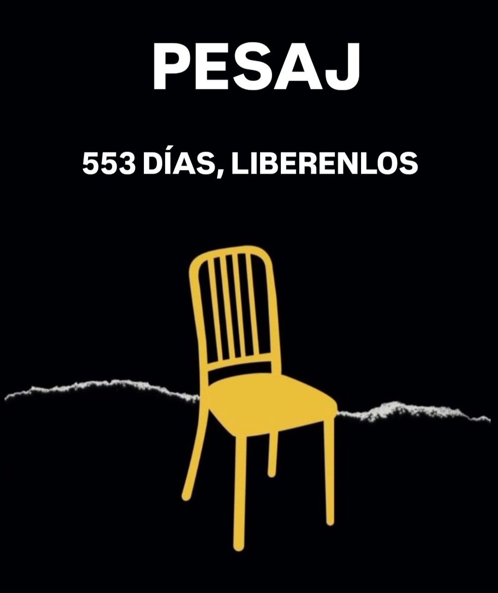 PESAJ

553 DÍAS, LIBERENLOS