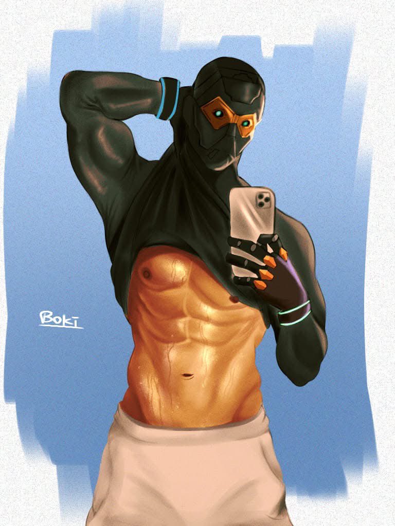 Was browsing my fb memories and came across my cypher drawing i did on my phone😭