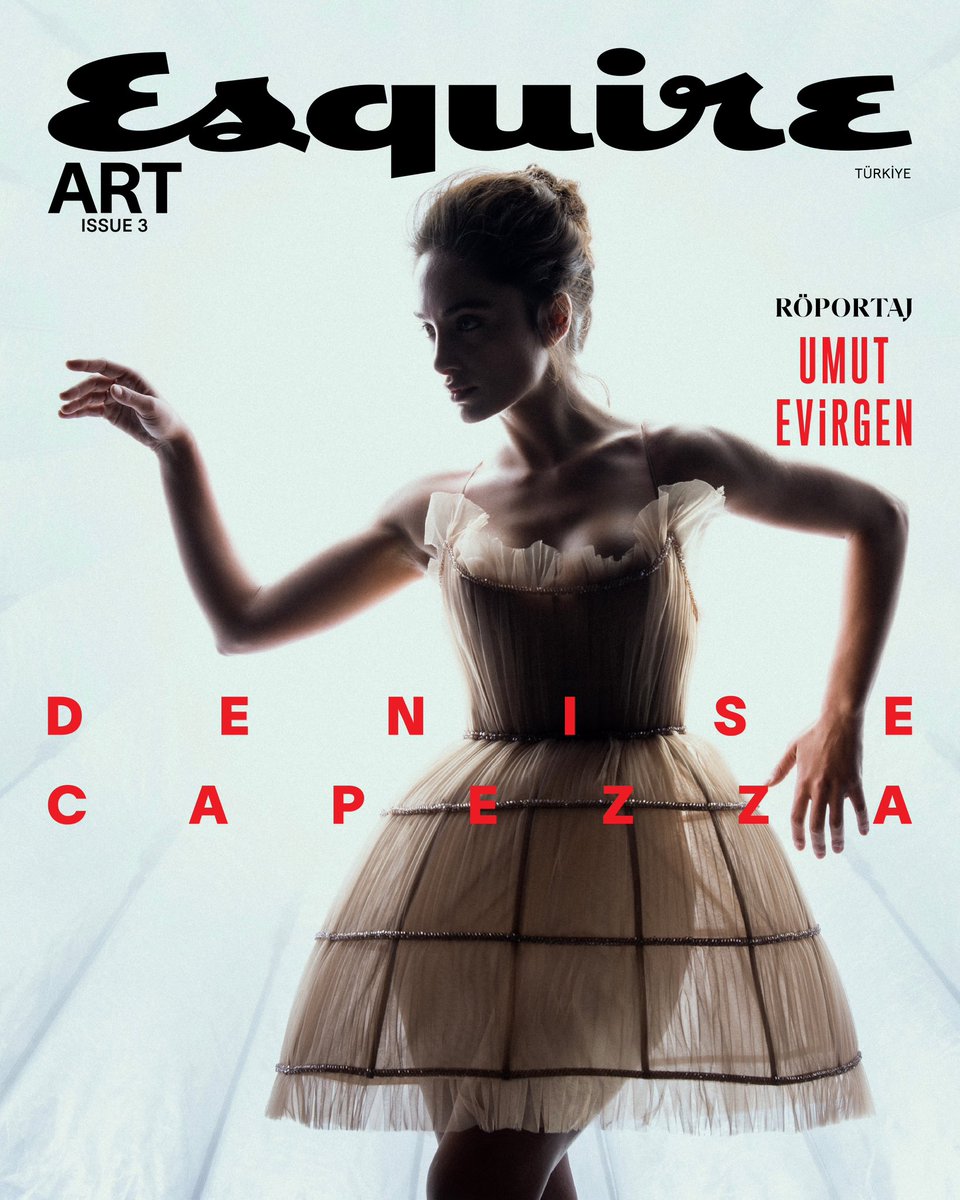 esquireturkiye's tweet photo. Esquire Art Issue No.3

“Bana göre insan ve sanatçı bir.” diyen Denise Capezza ile dans ve bale geçmişi, kadınlar, kimlikler, klişeler ve “insan” yönüne eğilmeye dair sohbet ettik.

#EsquireArtClub #EsquireArtIssueNo3 https://t.co/SsihpN2Wgm
