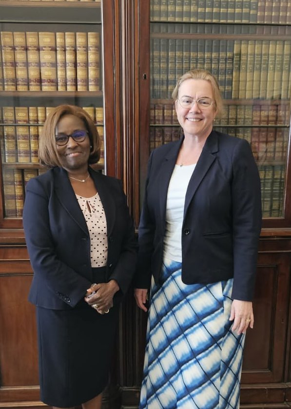 Lovely to catch up with 🇰🇪High Commissioner HE Catherine Keremu Wahome and her team @KenymissionUK. Constructive conversations on trade &amp; investment, science &amp; technology, climate and people to people. Looking forward to delivering our priorities together.