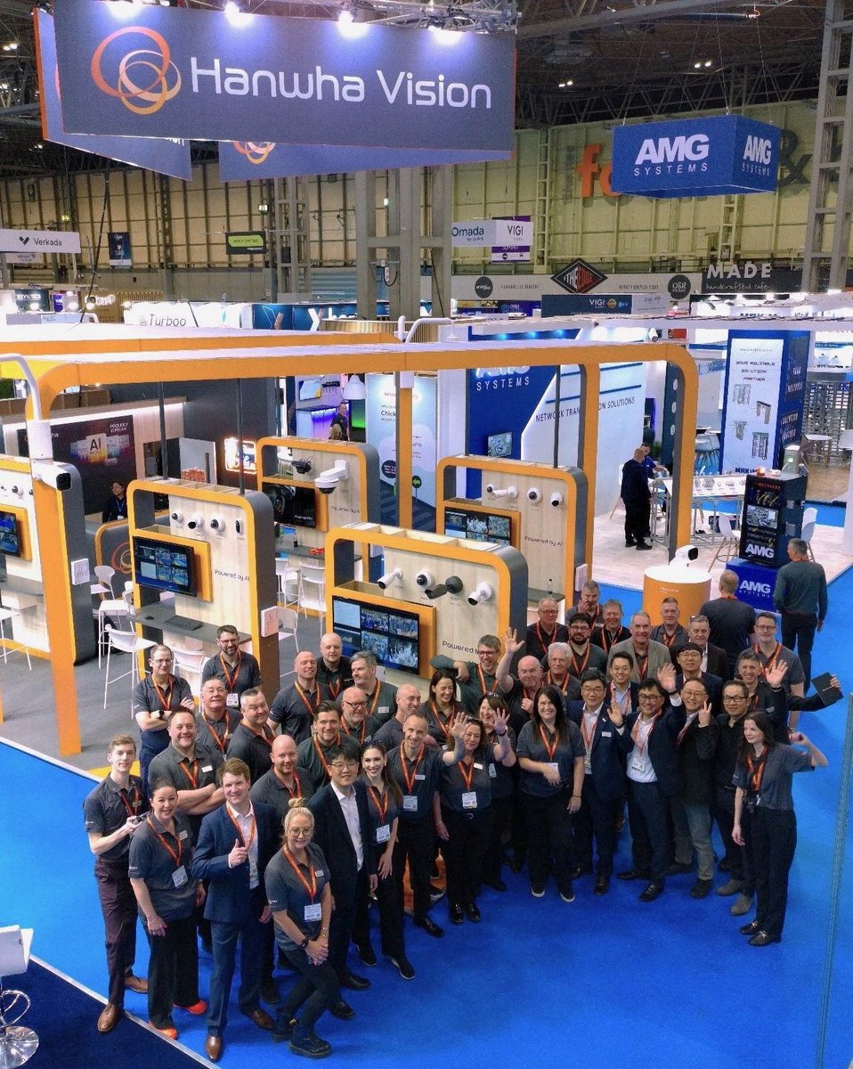 HanwhaVisionEU's tweet image. What a week at The Security Event (TSE) 2025!🧡

A huge thank you to everyone who visited our stand, shared insights, and joined the conversation - it’s been an incredible event!

Until next time!👏 

#TSE2025 #AI #Surveillance #ThankYou