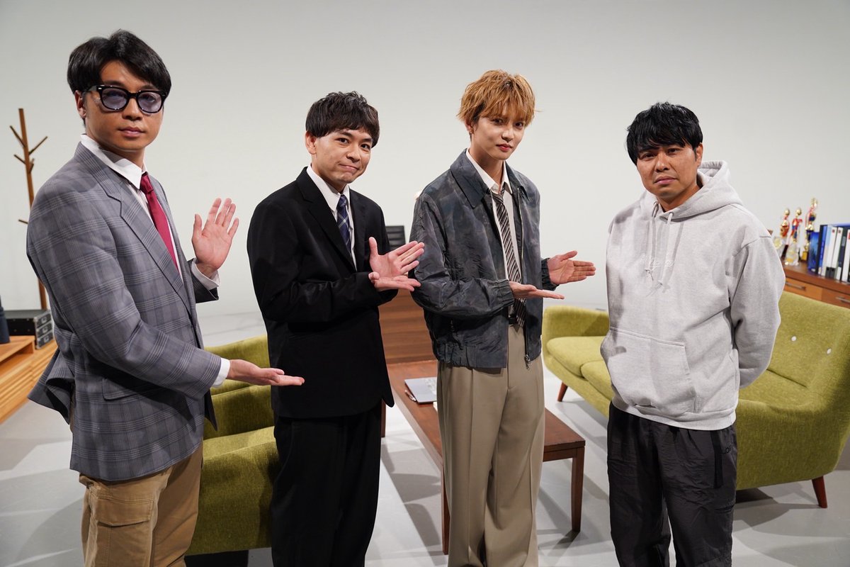 TooMuchNaPeople's tweet photo. コント番組 #スギるヤツ 
最終夜は今夜2430～
第1夜&amp;2夜もTVerで配信中！
https://t.co/H8GL00SL2s

●見た目は令和 頭脳は昭和スギる社長
さらば青春の光×ニューヨーク

●逸らせに徹しスギる中年タレント
さらば東ブクロ×さや香×ゲスト：佐藤大樹

3週連続コント祭り最後までぜひぜひ😊 https://t.co/aGXdzGg5tJ