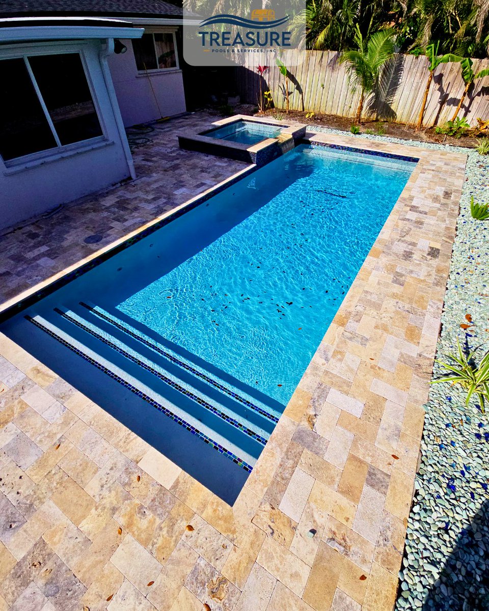 CraigPools's tweet image. 💬 "Small space, big impact. 💦✨ This cozy backyard now has a pool and spa designed for ultimate relaxation.
 📲 Schedule your consultation: 561-793-1550
 🌐treasurepoolsfl.com
#SmallBackyardBigStyle #PoolAndSpa #TreasurePools"