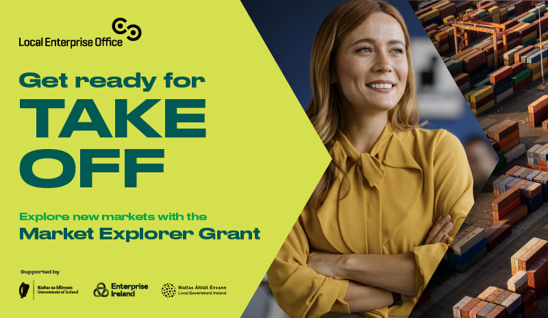 📷 Expand Your Business Horizons! 📷

The Market Explorer Grant is now open for small businesses aiming to enter new international markets!

Learn more about the Programme and eligibility here: localenterprise.ie/.../Market-Exp…