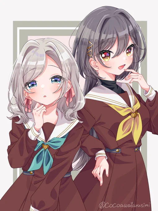 入学おめでとう!! #新メンバーお披露目105期 #蓮ノ空美術部
