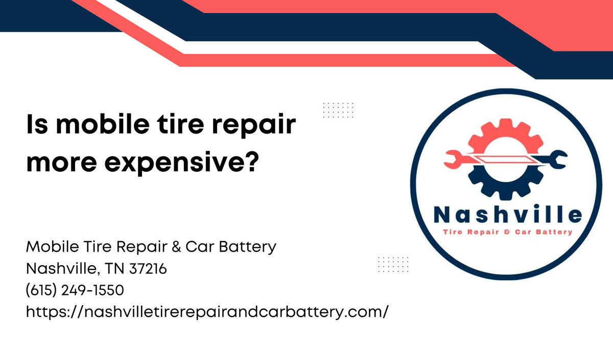 CarMobile92311's tweet photo. Is mobile tire repair more expensive?

Wondering if mobile tire repair costs more than going to a shop?

Our latest blog breaks down real pricing, hidden savings, and why it might actually be the smarter deal for Nashville drivers. 

https://t.co/nyTHvsIO5N https://t.co/9KBUdQvnj4