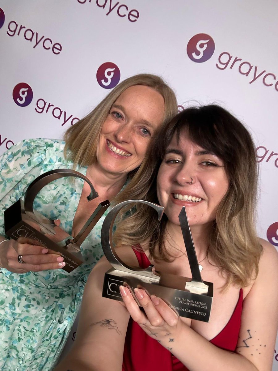 We are thrilled to share that two of our incredible team members won in their individual categories at the Change Awards last night.

Clare Mayo, our HR Director won the Best Change Sponsor award, and Monica Calinescu, (cont) spkl.io/l/6011faSZJ