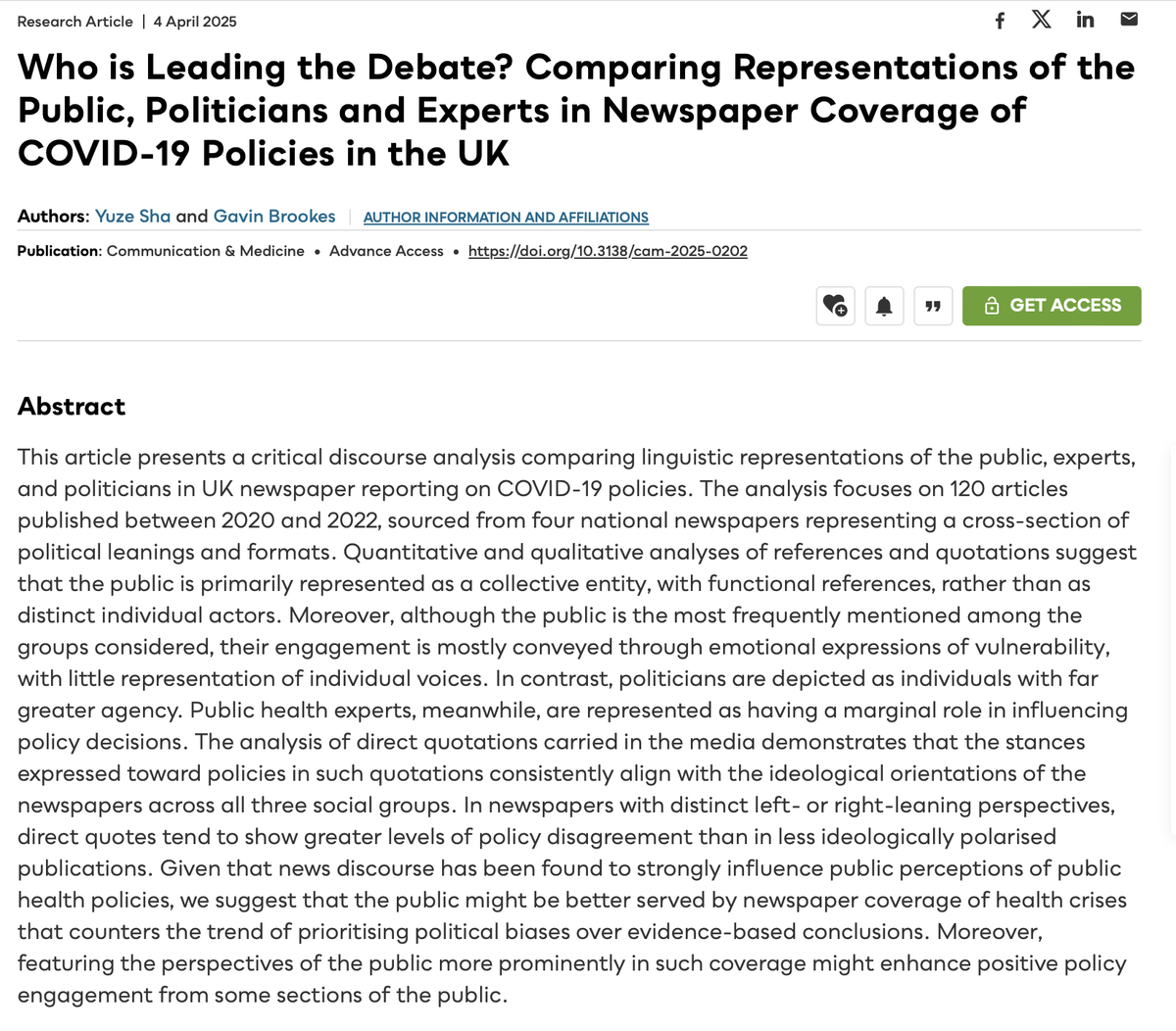 Yuze Sha (@shayuze) on Twitter photo 🌟New article out! 🌟
So pleased to share this with my wonderful PhD supervisor <a href="/GavinBrookes26/">Gavin Brookes</a>: 🔗researchgate.net/publication/39… <a href="/LAEL_LU/">Linguistics and English Language, Lancaster Uni</a> 🌟New article out! 🌟
So pleased to share this with my wonderful PhD supervisor <a href="/GavinBrookes26/">Gavin Brookes</a>: 🔗researchgate.net/publication/39… <a href="/LAEL_LU/">Linguistics and English Language, Lancaster Uni</a>