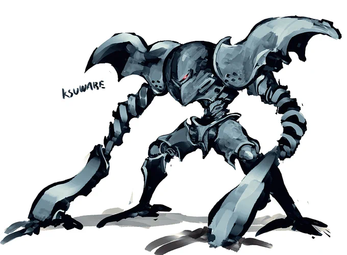 ハイゴッグのラクガキ 