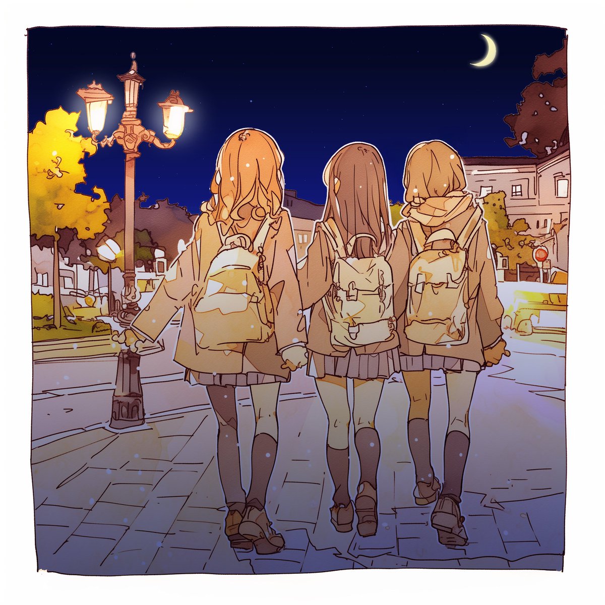 「おやすみなさい～ 」|黒猫さん🐈‍⬛のイラスト