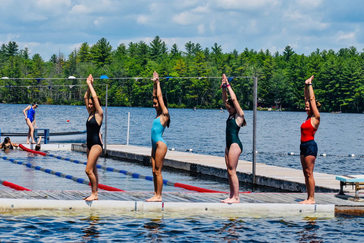 MaineCamps's tweet photo. We’re sooooo ready to dive in! Happy Friday!! We’re 1 week closer to Maine Camp summer ‘25!!! #mainecamps #summer #camp Research & enroll: https://t.co/9zjzFXRmjv https://t.co/OEoJKjTB8Q