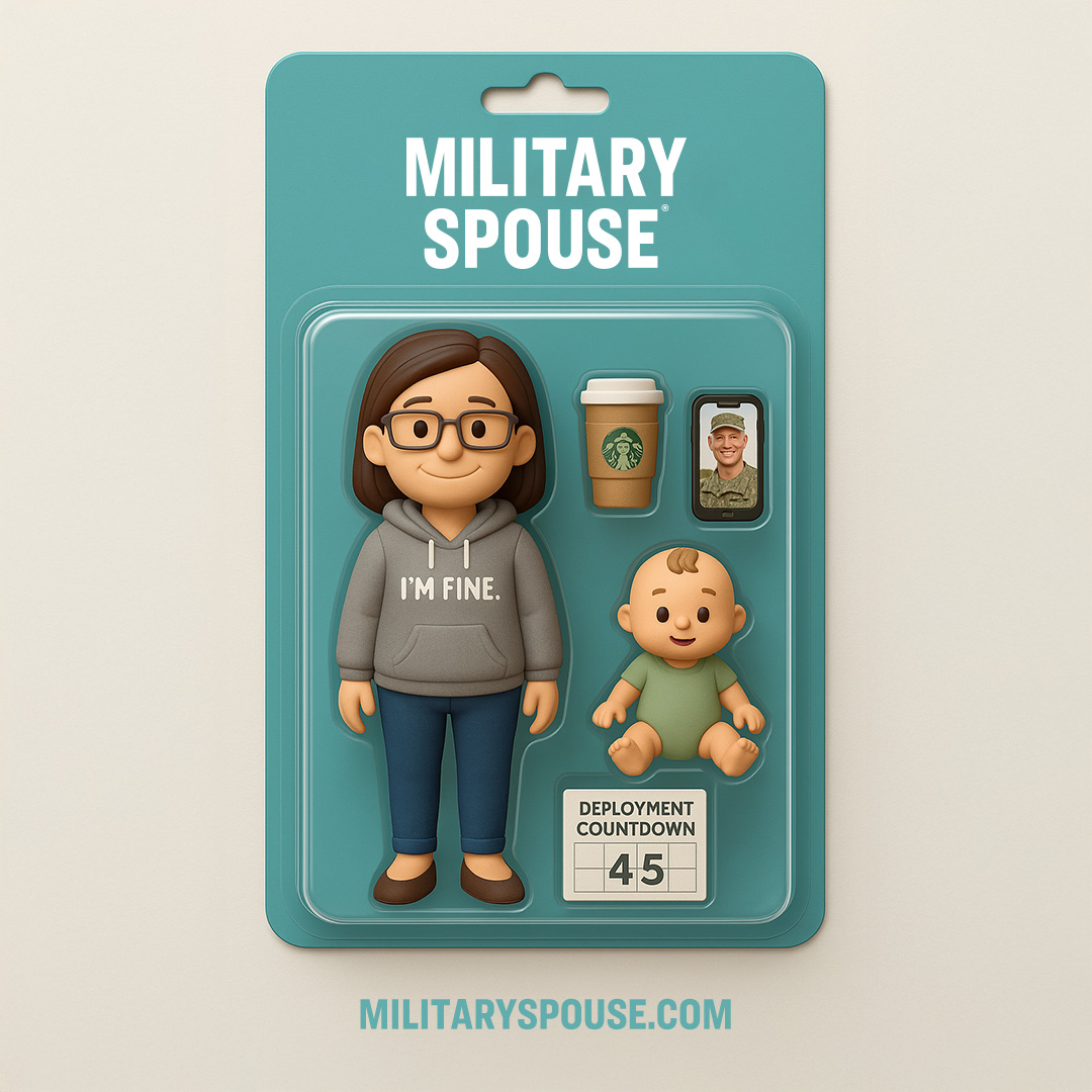 Military Spouse (@milspousemag) on Twitter photo What accessories are missing?
#HappyFriday #MilSpouse #MilitarySpouseLife #MilSpouseStrong #ProudMilitarySpouse #DeploymentLife #HomefrontStrong #MilSpouseBusiness #MilitaryFamily #VeteranSpouse #SpouseServeToo What accessories are missing?
#HappyFriday #MilSpouse #MilitarySpouseLife #MilSpouseStrong #ProudMilitarySpouse #DeploymentLife #HomefrontStrong #MilSpouseBusiness #MilitaryFamily #VeteranSpouse #SpouseServeToo