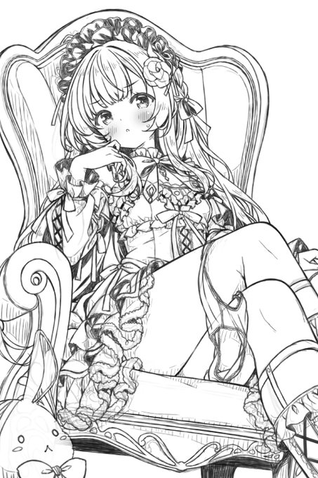 特に描く必要のないぱんつを無理矢理描いてるときが一番気持ちいいんだから。 